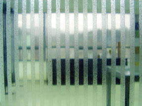 Decolite decorative film - vertical stripes