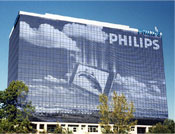 Custom Window Graphics - Philips Building.